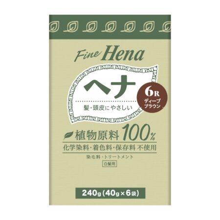 Tenstar Fine Henna 6P Deep Brown 40g x 6