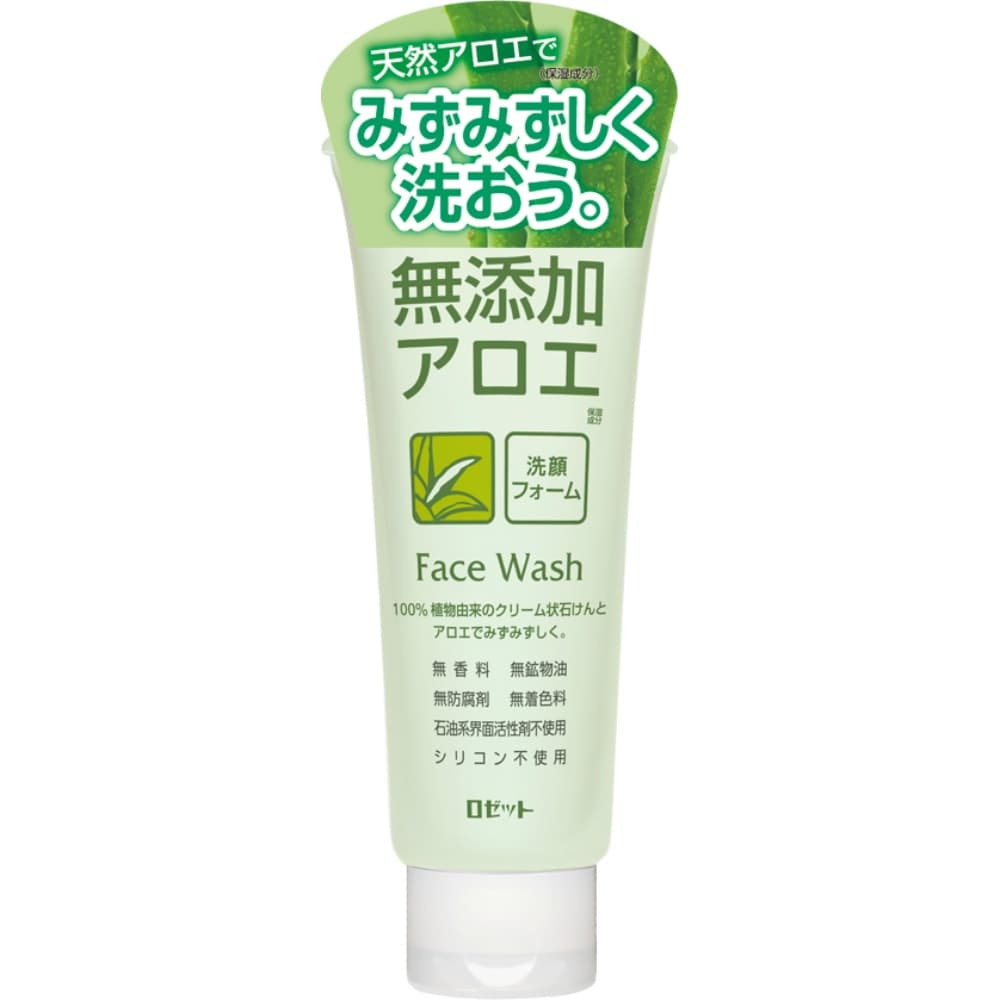 Additive-free aloe facial cleanser 140g