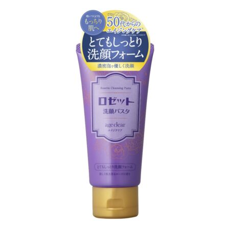 Rosette Facial Cleanser Pasta Age Clear Very Moist Facial Cleanser