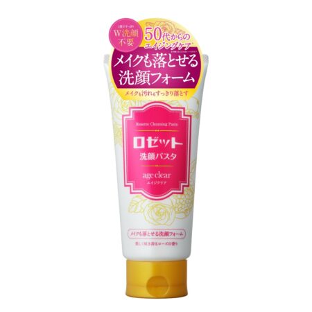 Rosette Facial Cleanser Pasta Age Clear A facial cleanser that also removes makeup