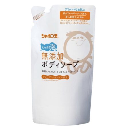 Additive-free body soap, refill with plenty of foam