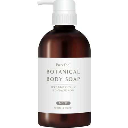 Pure Feel Botanical Body Soap White & Floral 450ml