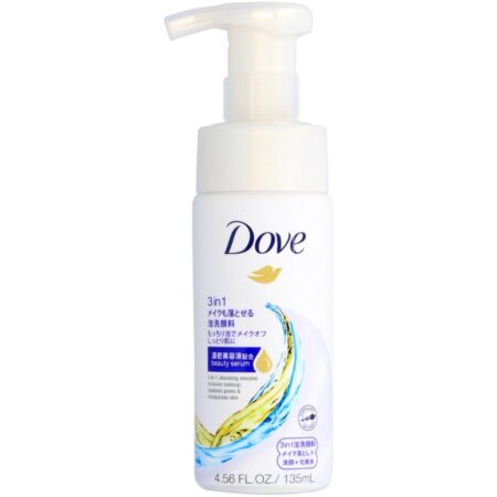 Dove 3-in-1 makeup remover foam cleanser