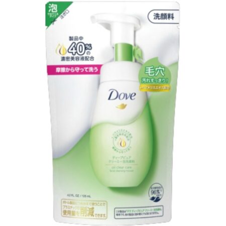 Dow Deep Pure Creamy Foam Facial Cleanser Refill 125ml