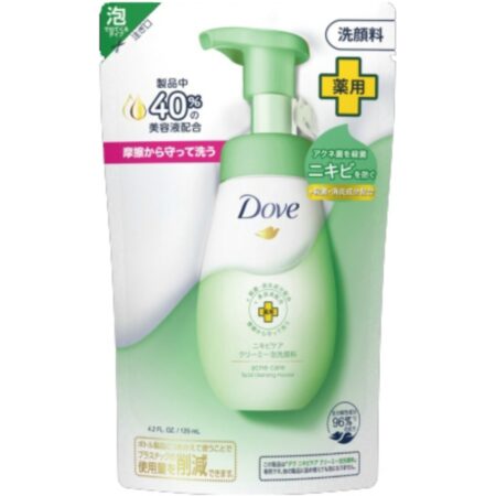 Dove Acne Care Creamy Foam Facial Cleanser Refill 125ml