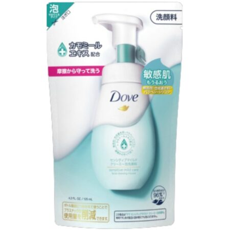 Dove Sensitive Mild Creamy Foam Cleanser Refill 125ml