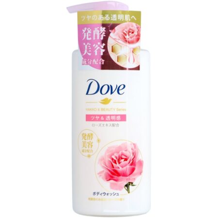 Dove Body Wash Fermented & Beauty Series Shine & Transparency Pump 480g