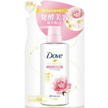 Dove Body Wash Fermented & Beauty Series Shiny & Clear Refill 340g
