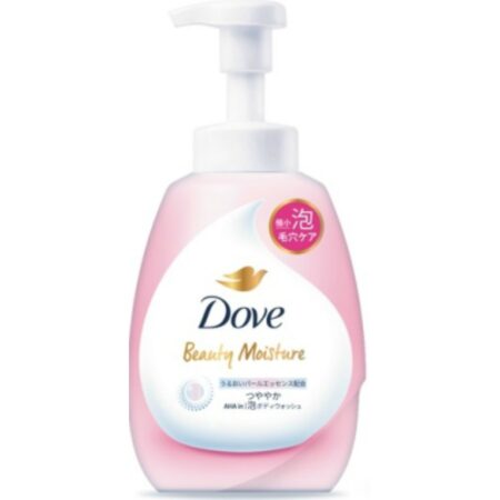 Dove Beauty Moisture Foaming Body Wash, Shiny Pump, 540g