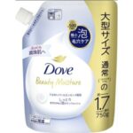 Dove Beauty Moisture Foaming Body Wash, Moisturizing, Refill, 750g