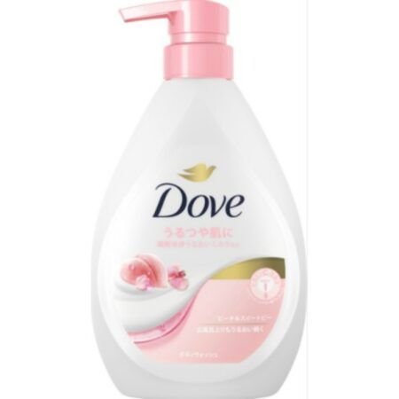 Dove Body Wash Peach & Sweet Pea Pump 470g