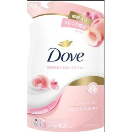 Dove Body Wash Peach & Sweet Pea Refill 330g