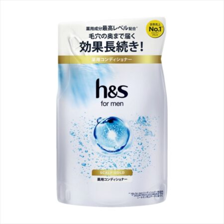 h&s formen scalp gold conditioner refill