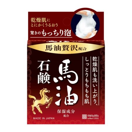 Meishoku Moisture Foam Beauty Horse Oil Soap