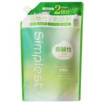 Simplest Weakly Acidic Additive-Free Foam Body Soap, Refill for 2 Uses