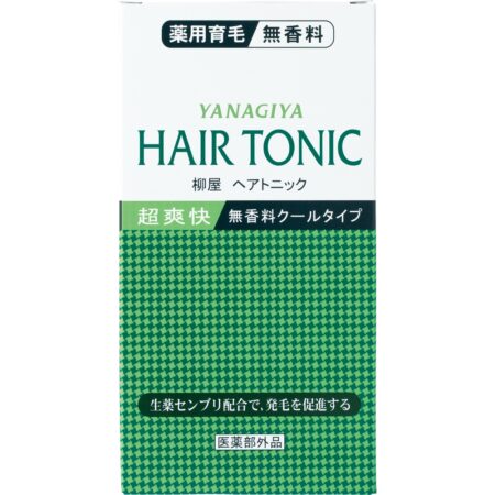 Yanagiya Hair Tonic, Fragrance-Free, Cool Type