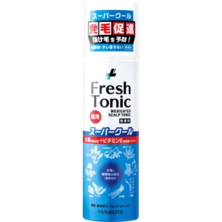 Yanagiya Medicinal Hair Growth Fresh Tonic Unscented Cool