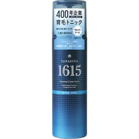 YANAGIYA1615 Medicinal Hair Growth Volume Care Tonic <Fragrance-free Ultra Cool>