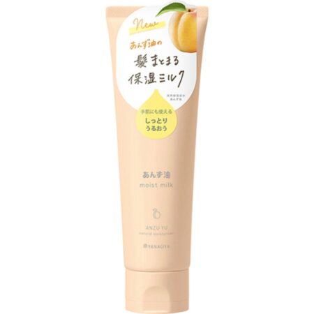 Yanagiya Apricot Oil Moisturizing Milk for Hair and Hands N