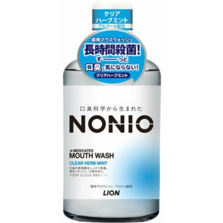 NONIO Mouthwash Clear Herb Mint 600ml