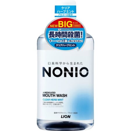 Nonio Mouthwash Clear Herb Mint 1000ML