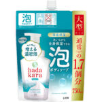 Hadakara Foam Body Soap Soap Replacement Large 750ml