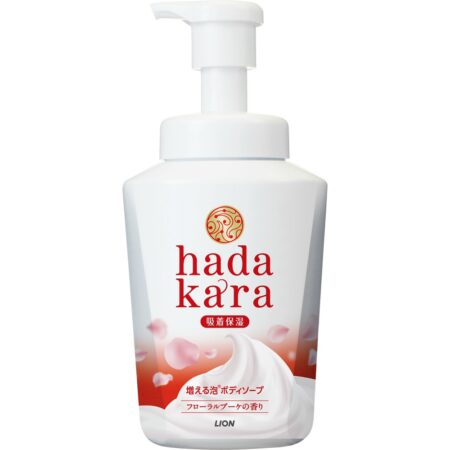 Hadakara Body Soap Foam Type Floral Bouquet Scent Body