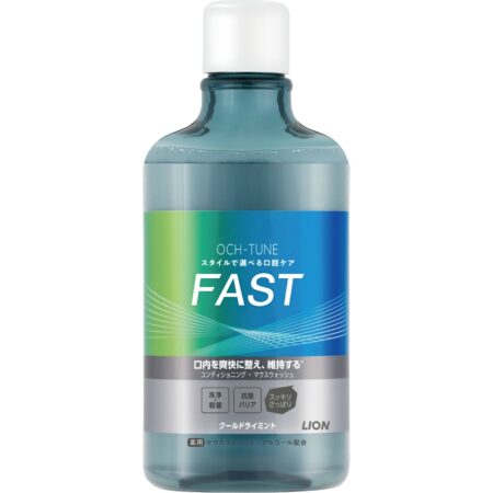 OCH-TUNE Mouthwash FAST Cool Dry Mint 600ml