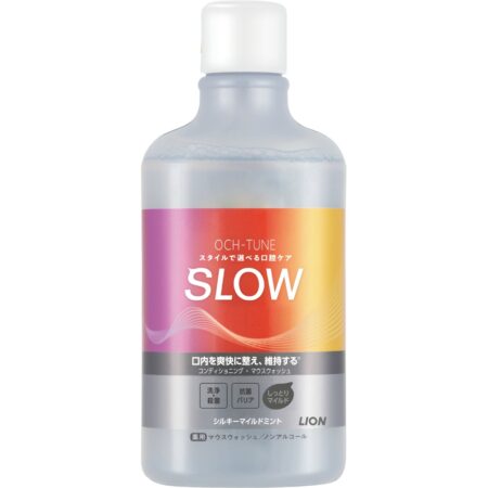 OCH-TUNE Mouthwash SLOW Silky Mild Mint 600ml