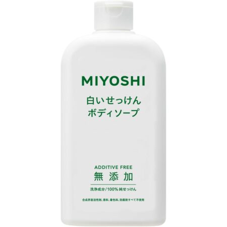 Additive-free body soap, white soap