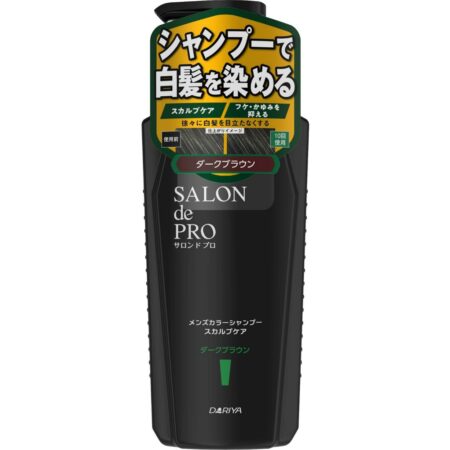 Salon de Pro Men's Color Shampoo Scalp Care <Dark Brown>