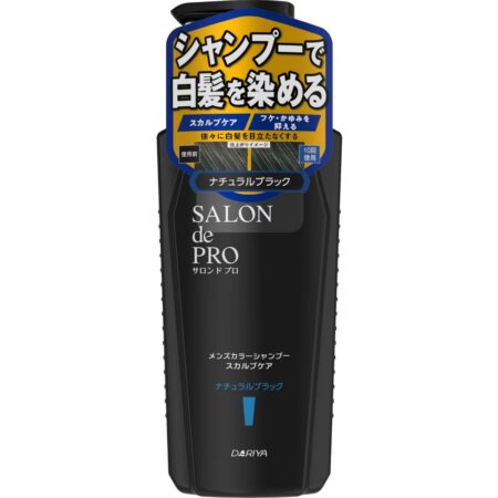 Salon de Pro Men's Color Shampoo Scalp Care <Natural Black>