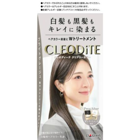Cleodite Clearly Color (for gray hair) <Bright Greige>