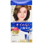 Salon de Pro Fragrance-free Hair Color Quick Dye Cream 4B <Deep Beige Brown>