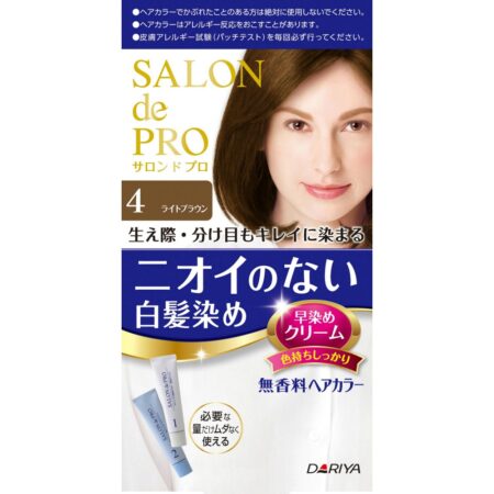 S Pro Fragrance-Free Hair Color Quick Dye C (for Gray Hair) 4