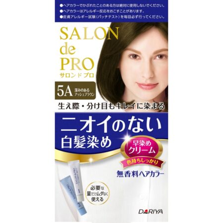 S Pro Fragrance-Free Hair Color Quick Dye C (for Gray Hair) 5A