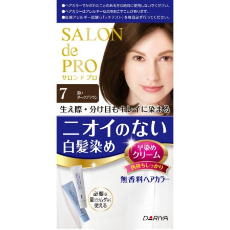 S Pro Fragrance-free Hair Color Quick Dye C (for gray hair) 7