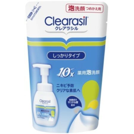 Clearasil Medicated Foam Facial Cleanser 10X Refill 180ml
