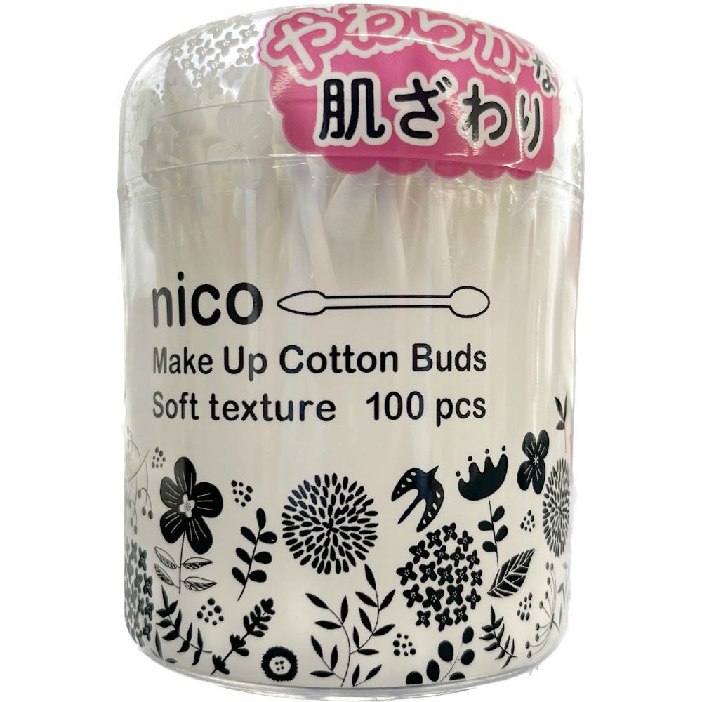 Nico Soft Makeup Cotton Swabs (100 pcs)