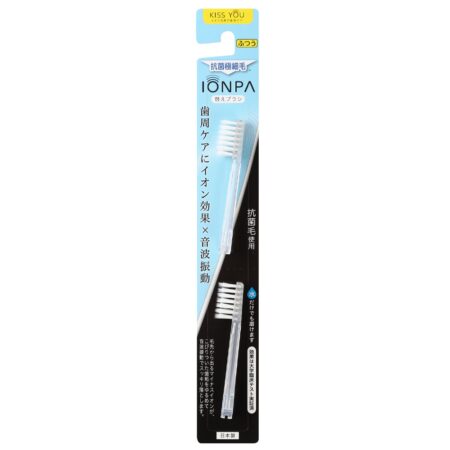 KISS YOU Sonic Toothbrush, IONPA, Antibacterial Ultra-fine Bristles, Replacement