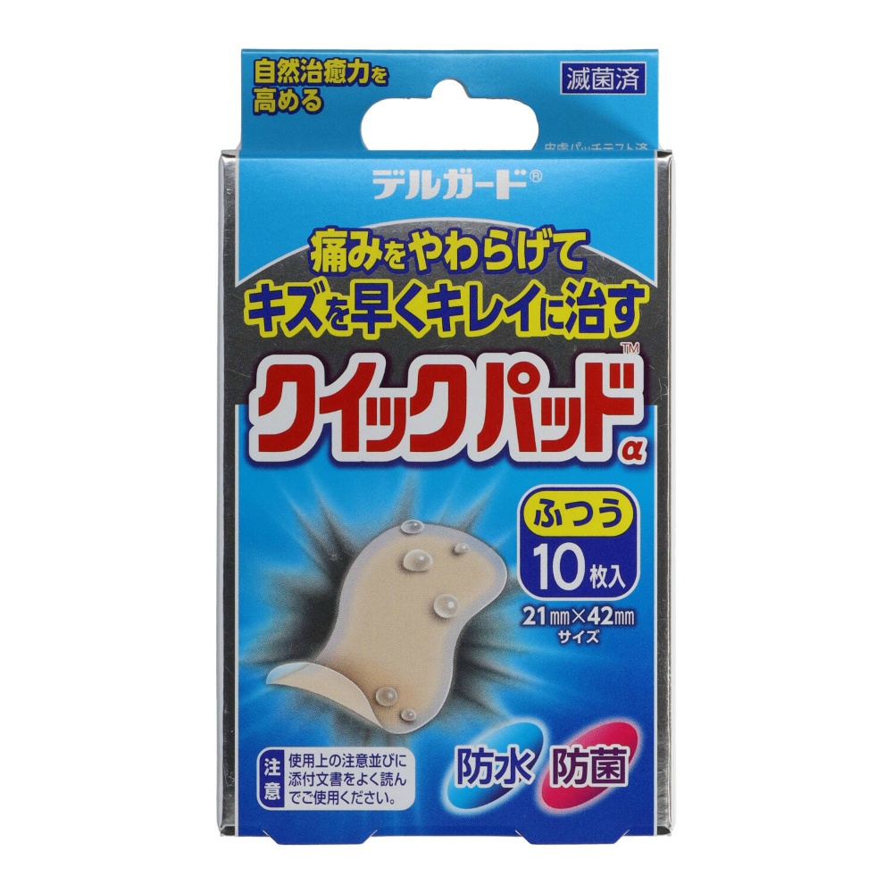 Delguard Quick Pads, Regular Size, 10 Pieces