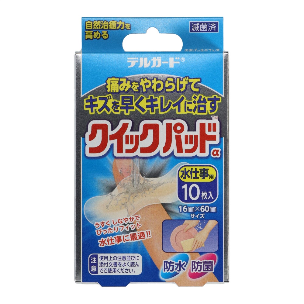 Aso Pharmaceutical Delguard Quick Pads for Wet Work, 10 sheets