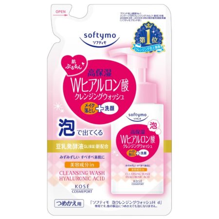 Softymo Foam Cleansing Double Hyaluronic Acid 180ml