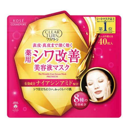Clear Turn Medicated Wrinkle Improvement Serum Mask