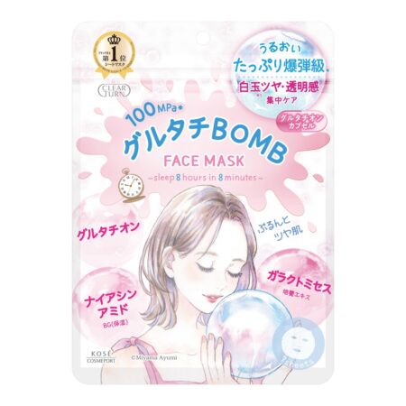 Clear Turn Glutathione BOMB Mask