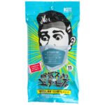 Relieve drowsiness with GiraGira-kun mask wet tissues (15 sheets)