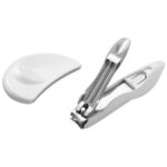 Catcher nail clipper and stainless steel nail file set