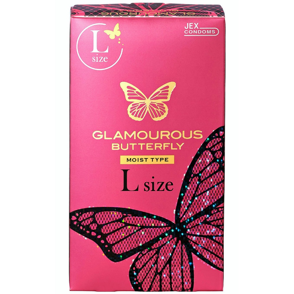 JEX Condom Glamorous Butterfly L