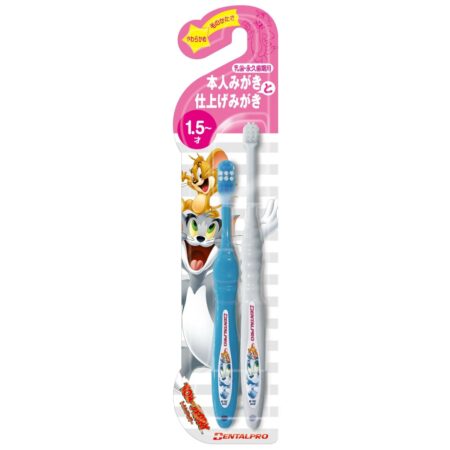 Tom and Jerry 2-piece set for ages 1.5 and up - self polishing and finishing polishing
