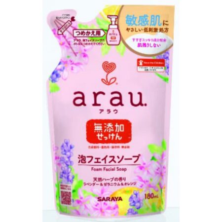 Arau Foaming Face Soap 180ml Refill